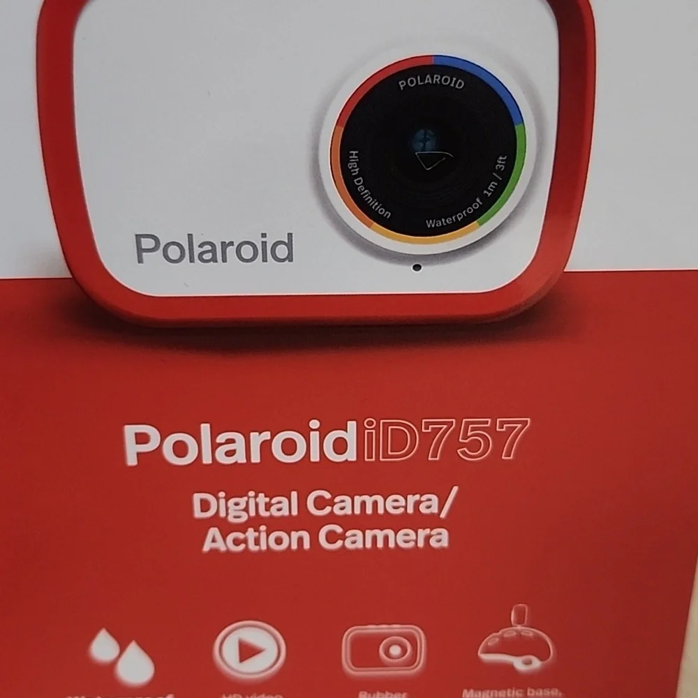 Polaroid Sport Action Camera 720p 12.1mp, Waterproof Camcorder Video Camera with - Picture 12 of 13